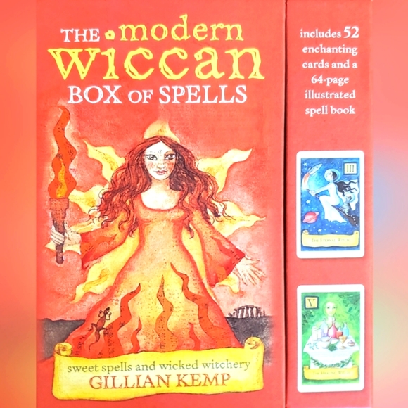 Gillian Kemp Other - The Modern Wiccan Box of Spells. Tarot Deck. Oracle Cards. Witch. Wiccan. Pagan.